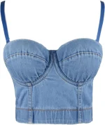 soutien gorge corset jeans