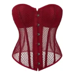 corset sexy rouge