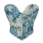 corset fleuri victorien