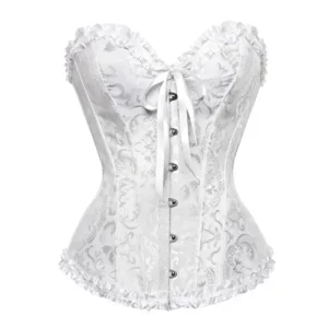 corset blanc paris élégant