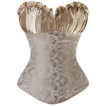 corset grande taille satin