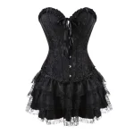 robe corset bustier noir
