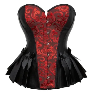 Bustier Corset Gothique élégant