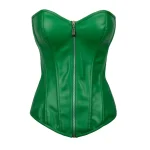 bustier corset vert