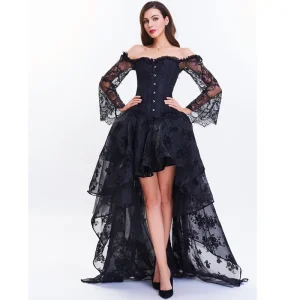 Robe Corset Steampunk en nylon