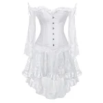 robe corset blanche grande taille