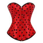corset rouge et noir