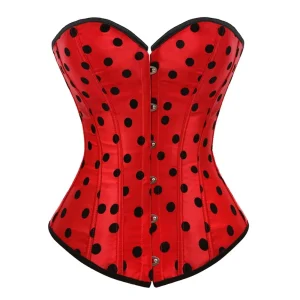 corset rouge et noir