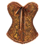 corset or brun élégant