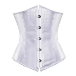 Ceinture Corset Blanc Satin