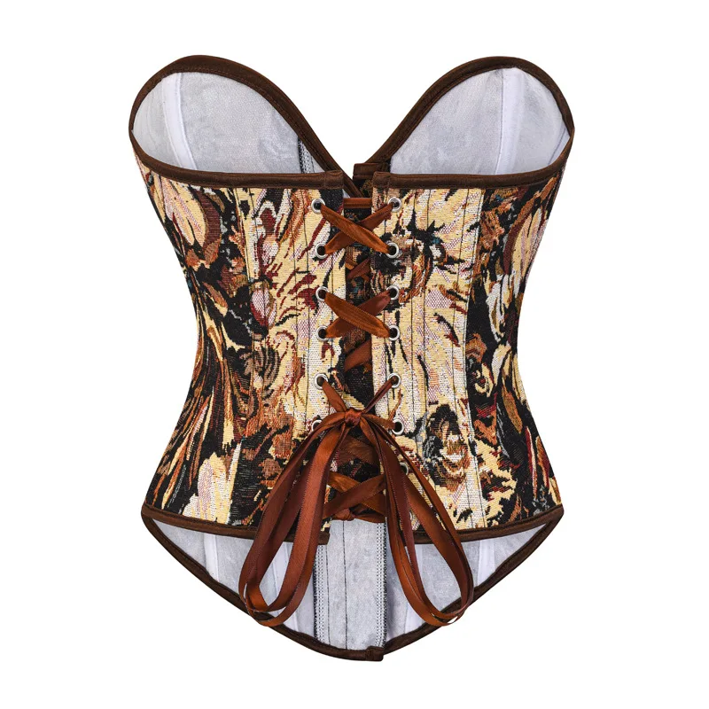 corset élégant en denim