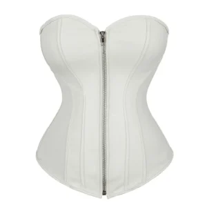 Corset Blanc Steampunk