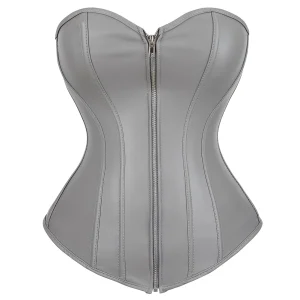 corset gris chic
