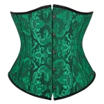 ceinture corset verte élégante