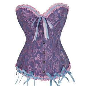 Corset Vintage Violet élégant