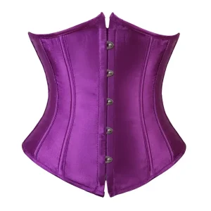 ceinture corset violette élégante
