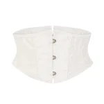ceinture corset blanche