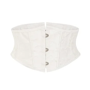 ceinture corset blanche