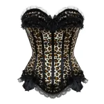 corset léopard élégant
