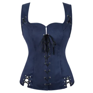 corset velours vintage
