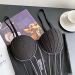 Corset Noir Sexy élégant