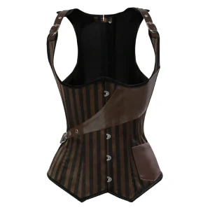 corset blazer pirate élégant