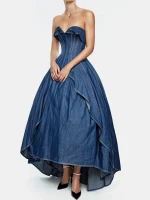 Robe de Bal Jeans élégante