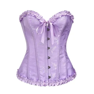corset lavande élégant