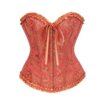 corset orange brûlé