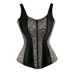 bustier corset gris