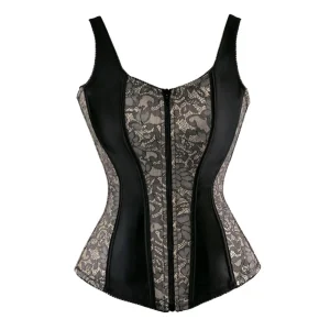 bustier corset gris