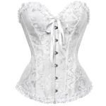 Corset Blanc Vintage