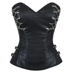 bustier corset noir steampunk