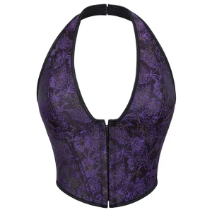 corset Violet élégant