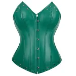 corset gothique vert