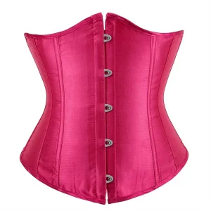 Ceinture Corset Rose élégante