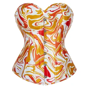 Corset élégant style art déco