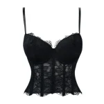 Corset Sexy Noir élégant