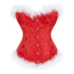corset en velours de Noël