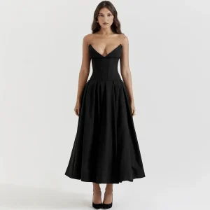 Robe Corset Cocktail élégante