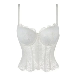 soutien gorge corset dentelle