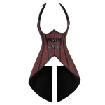 corset rouge et noir