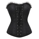 corset noir grande taille