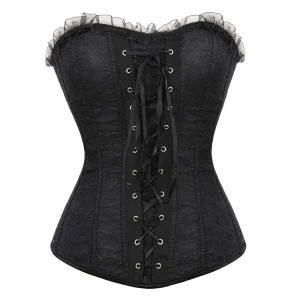corset noir grande taille