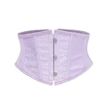Ceinture Corset Lavande Pastel Fleurie