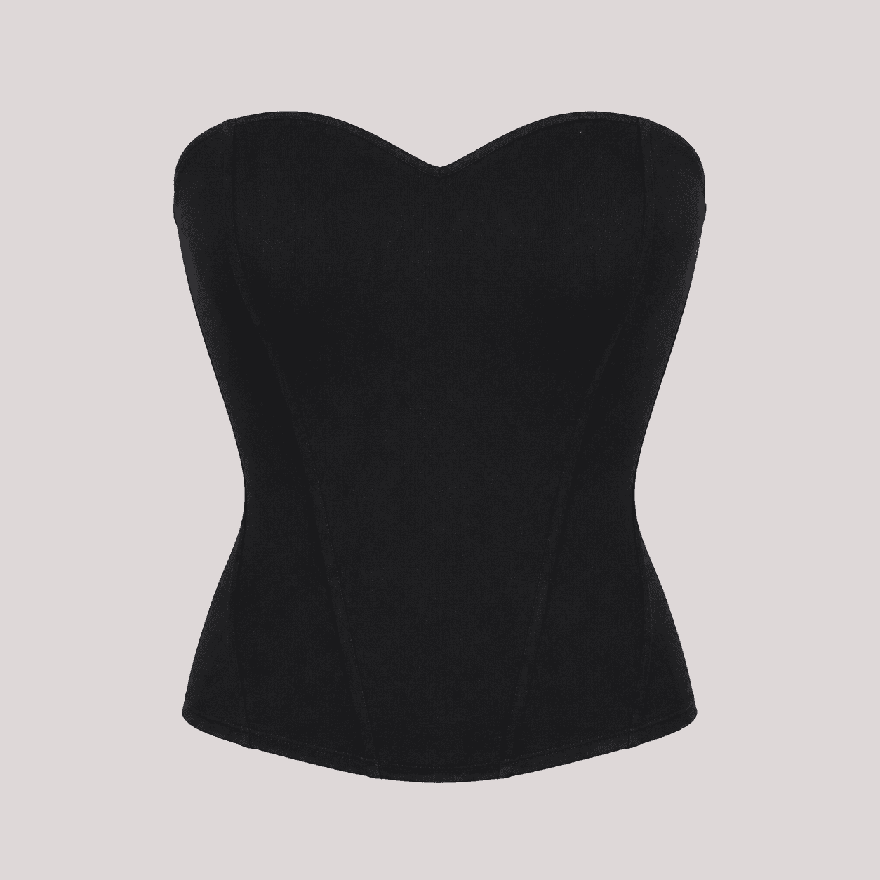 Bustier Corset Noir Coupe Sculptante – Image 2