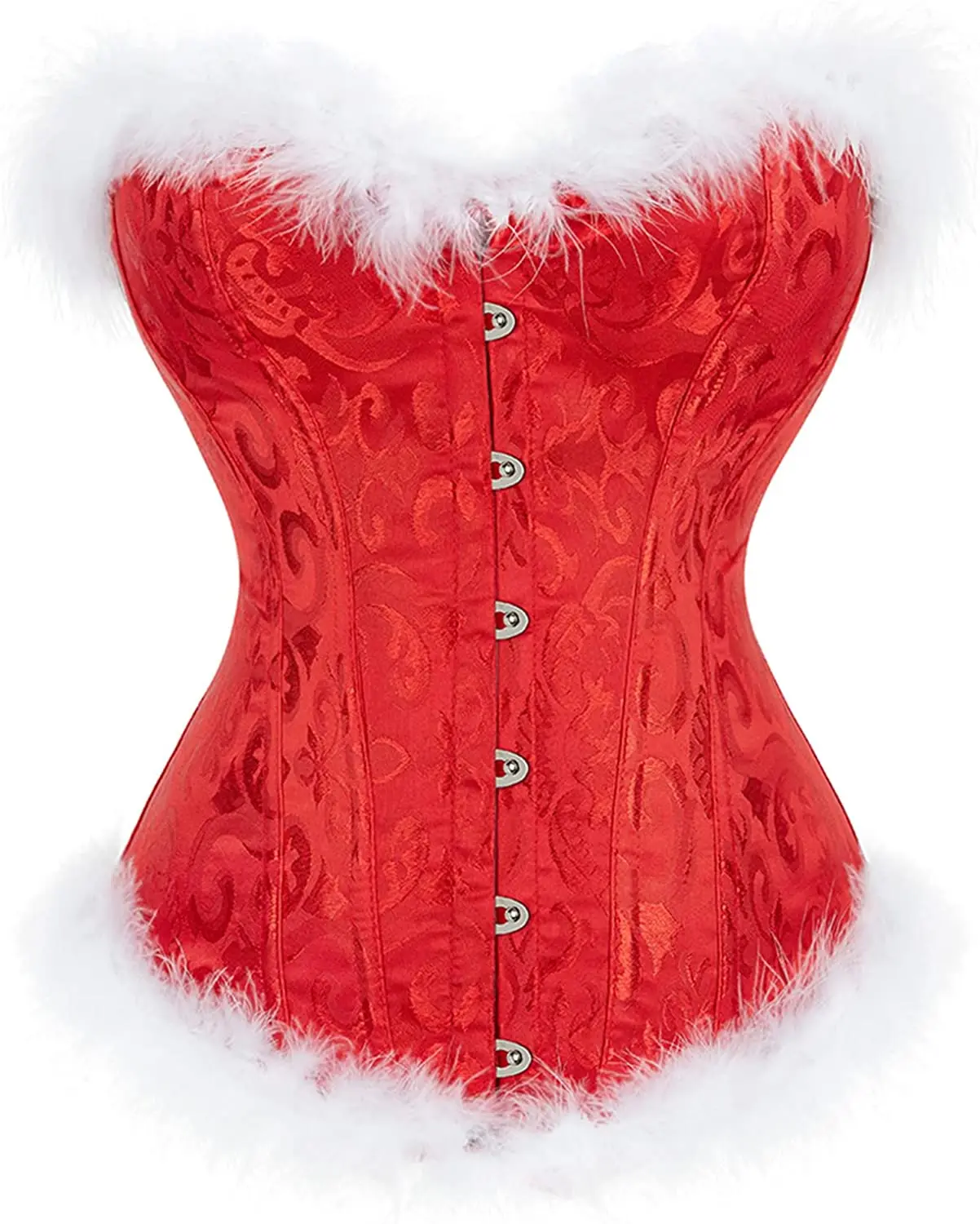 Corset Rouge Mère Noël Grande Taille – Image 2
