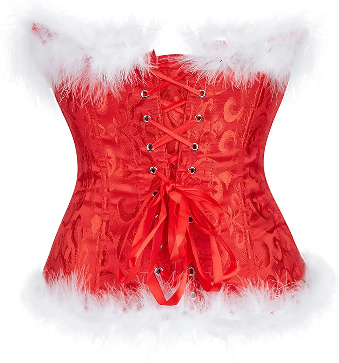 Corset Rouge Mère Noël Grande Taille – Image 3