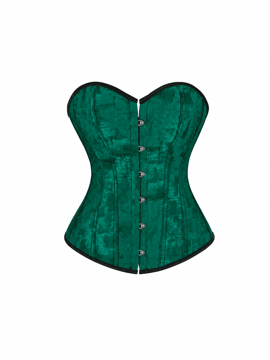 Corset Bustier Victorien Vert Émeraude – Image 2