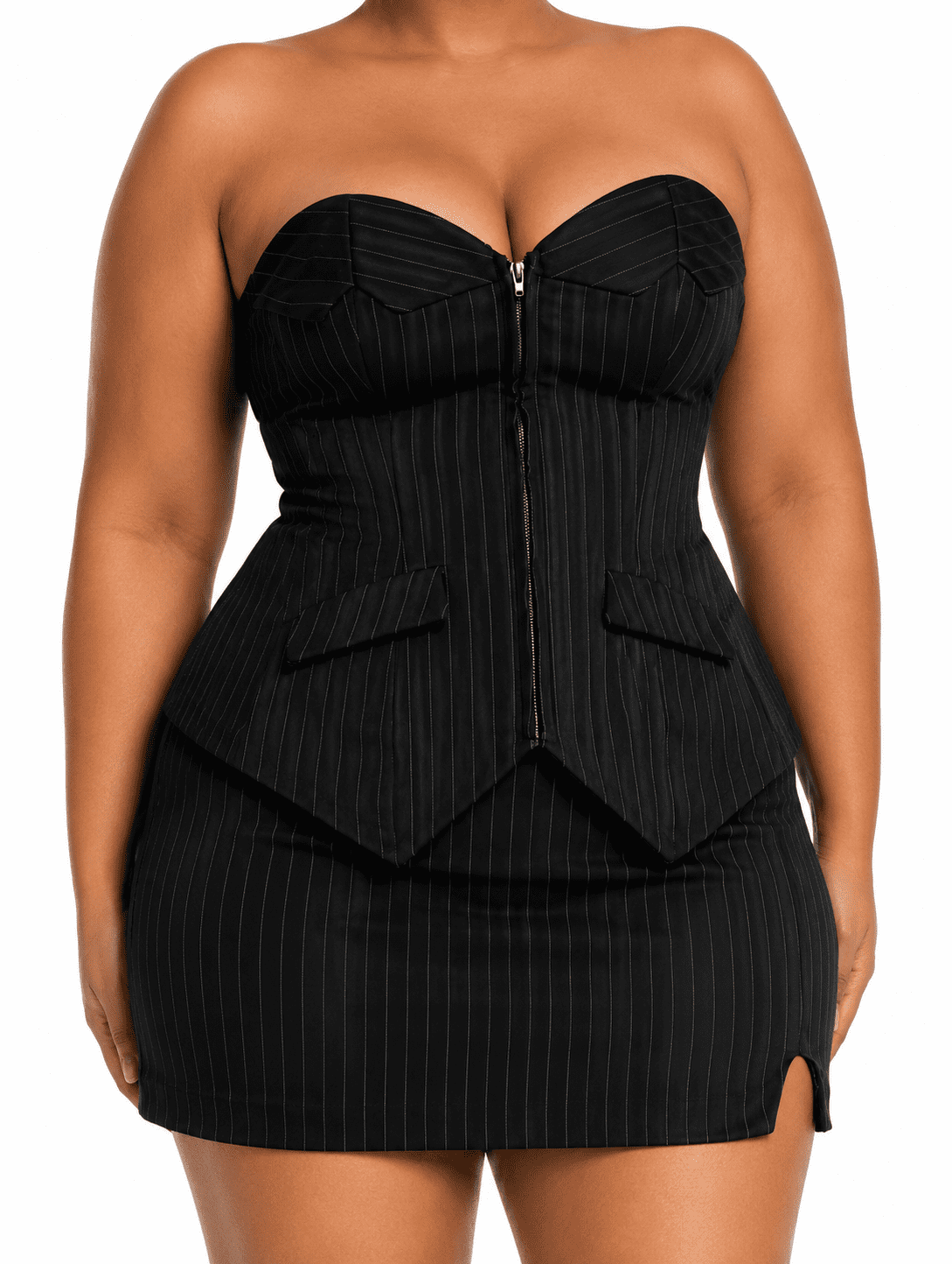 Ensemble Corset-Jupe Gothique Grande Taille – Image 2